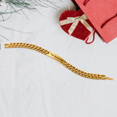 Customize / personalized Customized Golden Chain Bracelet (1 Pc)