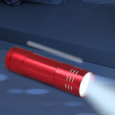 Portable Mini Torch, Super-Bright Mini 3 LED Bulb Pocket Torches - Torch Flashlight for Camping, Hiking, DIY, Travelling, Outdoors and More 3 Battery operated (Battery not included / 1 pc / Mix Color )