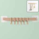 Self-Adhesive 6-Hook Wall Hanging Rack
