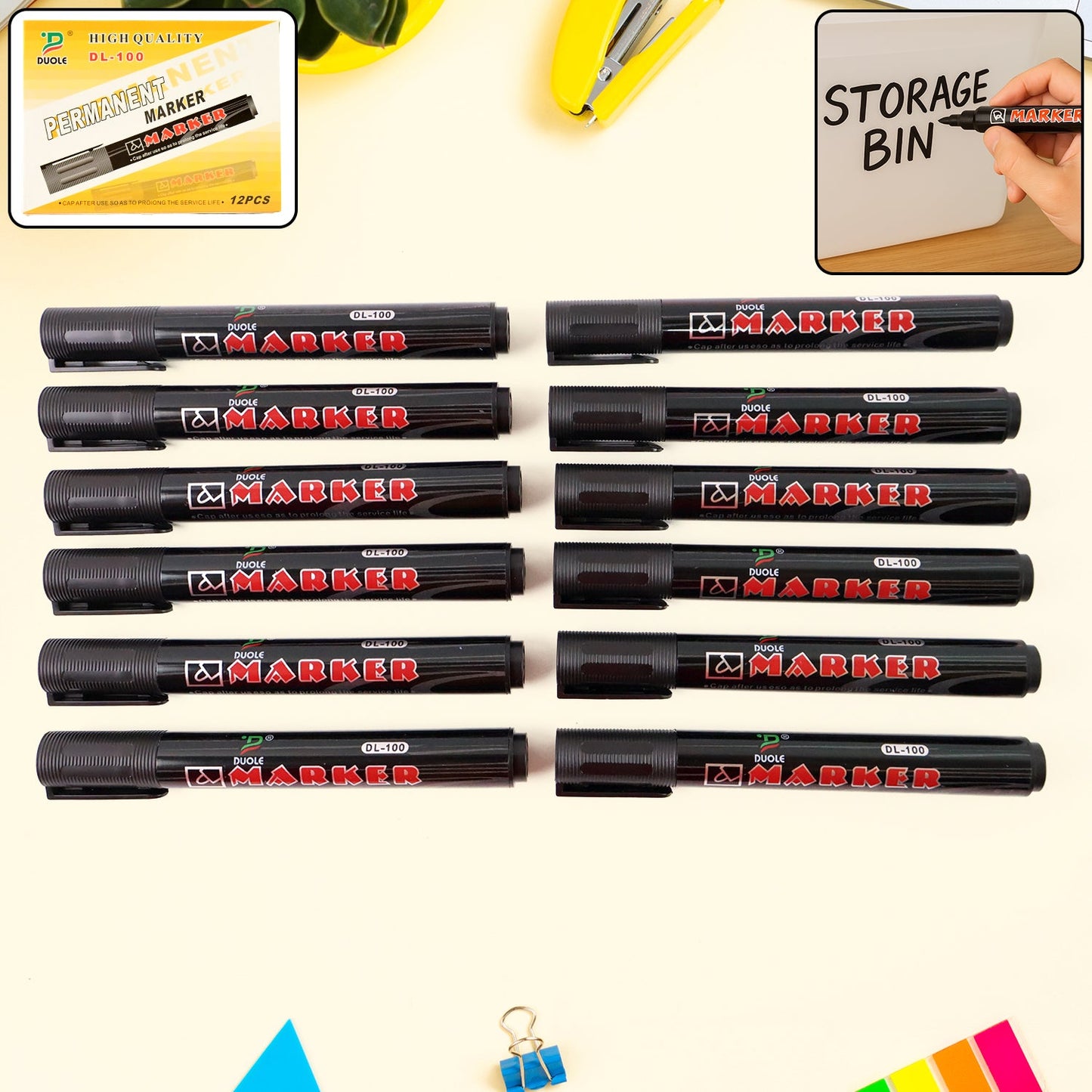 Whiteboard Black Ink Marker (1 Pc)