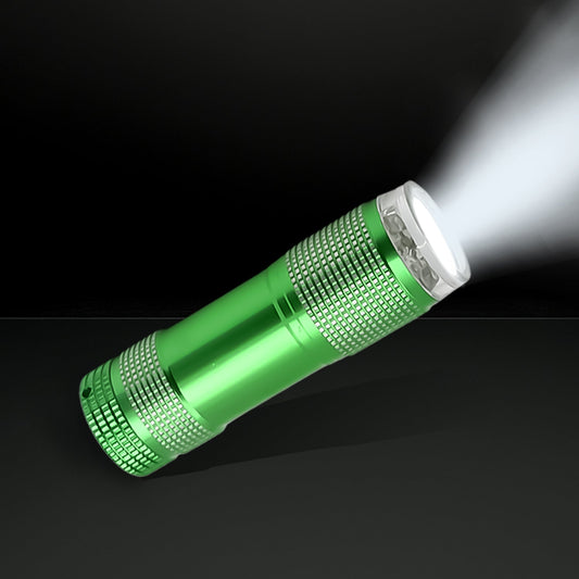 Super-Bright Mini 9 LED Bulb Pocket Torches - Small Torch Flashlight for Camping, Hiking, DIY, Travelling, Outdoors and More 3 Battery operated (Battery not included / 1 pc)