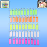 Color Tag Keychain Labels