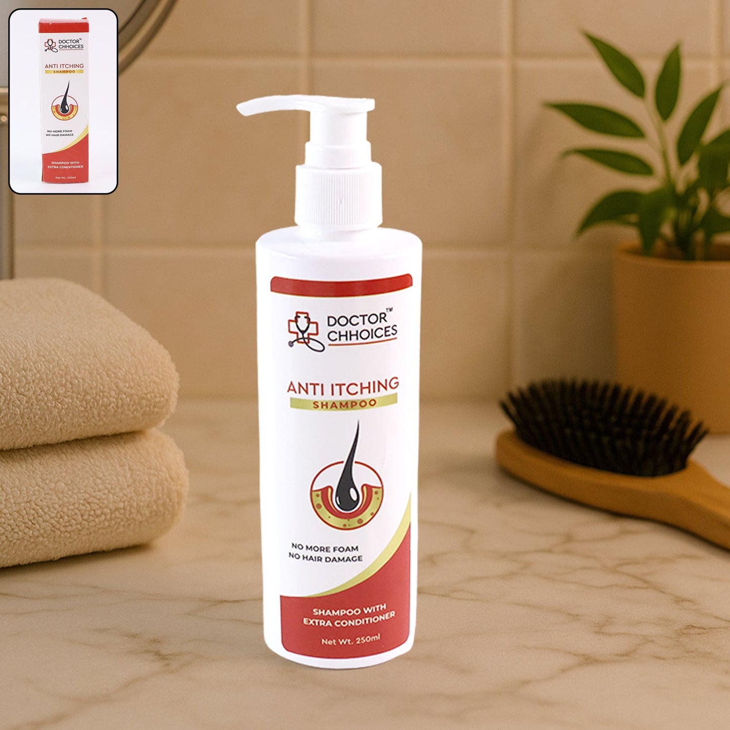 Doctor Chhoices Anti-Itching Shampoo 250ml (1 Pc)