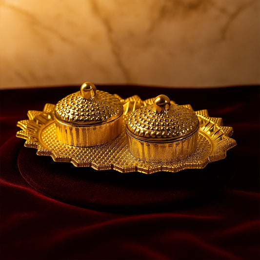 Pooja Kumkum / Roli–Chawal Holder - (1 Pc)