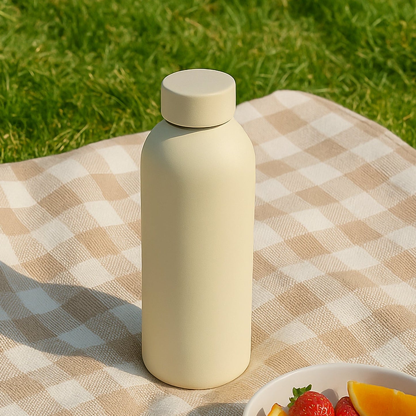 Customize Stainless Steel Double Wall Vacuum-Insulated Drink Water Bottle (Mix Color / 500 ML Approx)