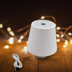 USB Rechargeable LED Bottle Lamp – 3 Color Dimmable Wireless Table Light for Home & Bar (1 Pc)