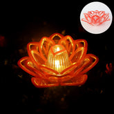Decorative Lotus Shaped LED Candle Light