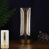 Golden LED Decor Lamp