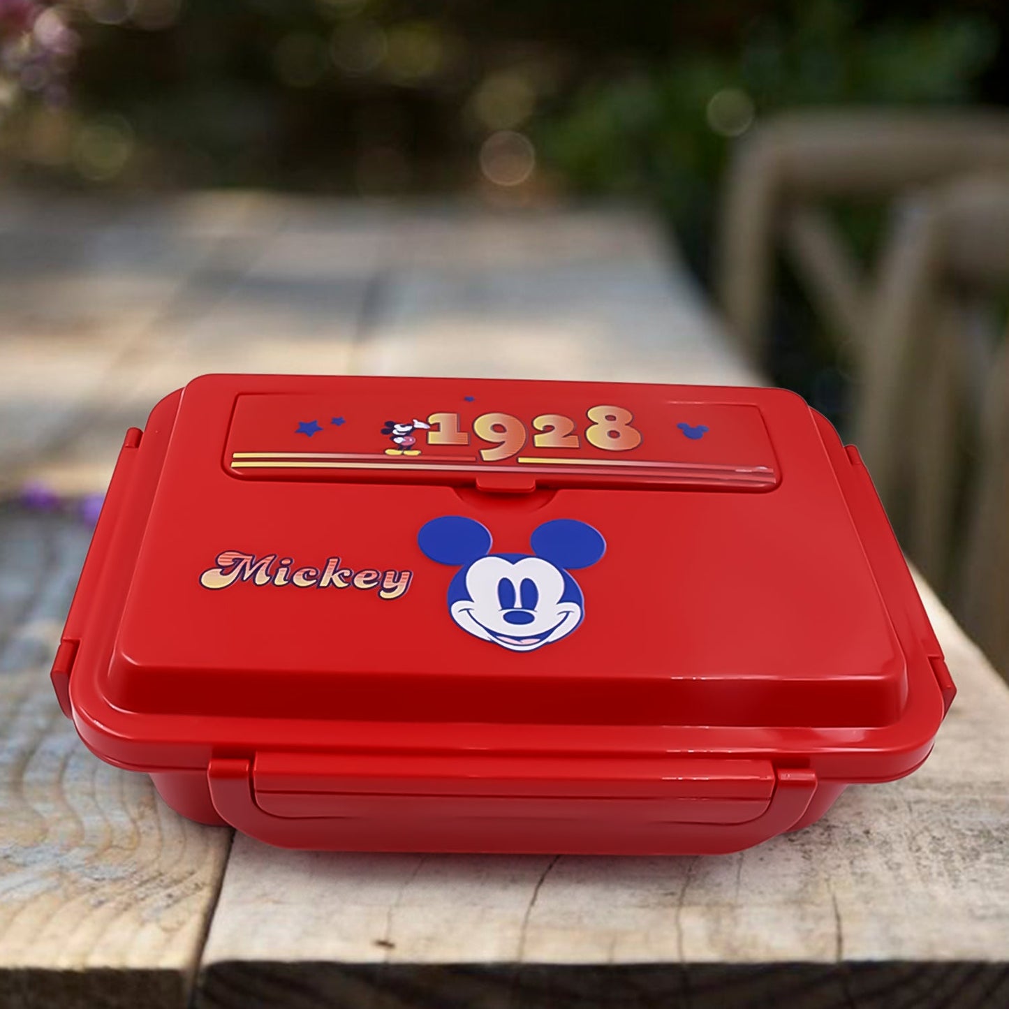 Cartoon Printed 4 Compartment Insulated Lunch Box Stainless Steel |Tiffin Box for Boys, Girls, School & Office Men for Microwave Freezer Safe Adult Children Food Container (1 Pc)