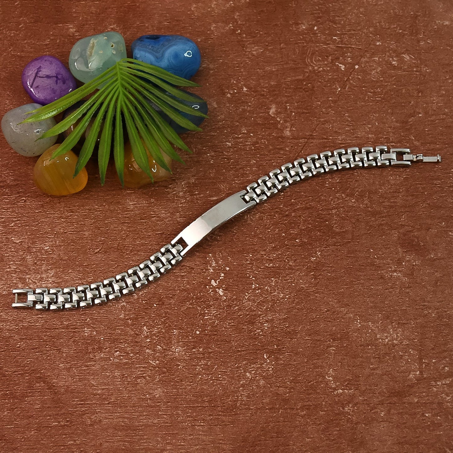 Customized / Personalized Stainless Steel Bracelet for Men (1 Pc)