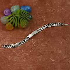 Customized / Personalized Stainless Steel Bracelet for Men (1 Pc)