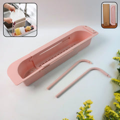 Dual Towel Bar & Drip Tray