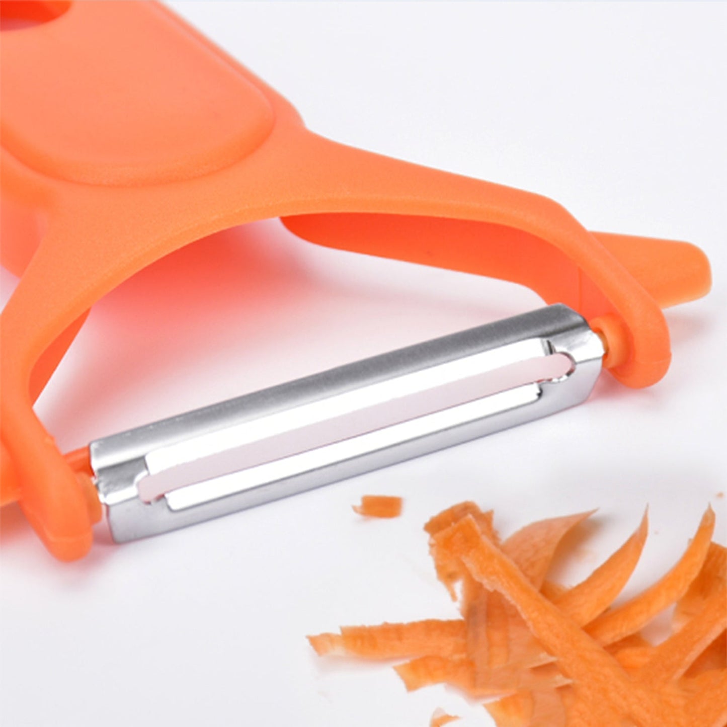 Peeler Slicers Shredders for Fruits and Vegetables, Cutter, Grater Kitchen Helper, Potato Fruits Peeler, Stainless Steel Sharp Blade with Non-Slip Handle (3 Pcs Set)