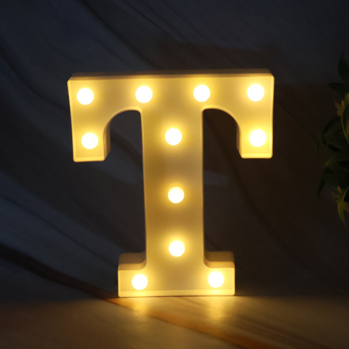 Decorative LED Marquee Alphabet Letter Light “T†(1 Pc)
