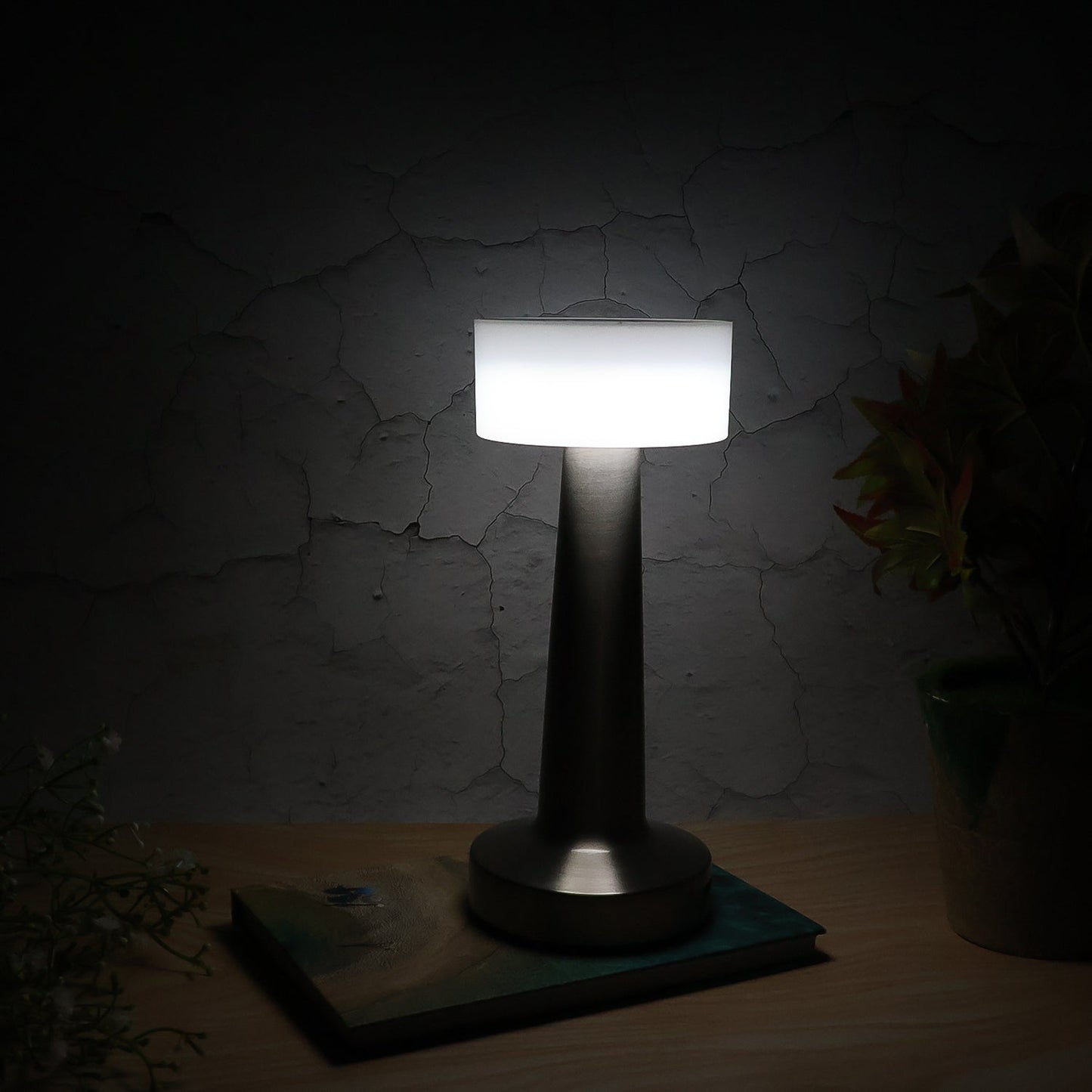 Rechargeable LED Touch Sensor Table Lamp (1 Pc)