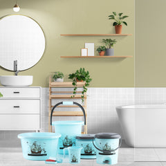 Plastic Bathroom Accessories Set