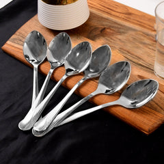 Sleek Design Stainless Steel Dining Spoons