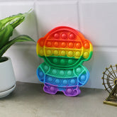 Premium Astronaut Silicone Pop It Fidget Toy