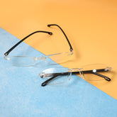 Pack of 2 Rimless Reading Glasses – Lightweight Comfort Readers