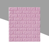 Wallpaper 3D Foam Wallpaper Sticker Panels (70 x 76 Cm / 1 Pc)