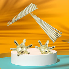 3D Gold Star Hanging Decoration Star, Acrylic Look Hanging Luminous Star for Windows, Home, Garden Festive Embellishments for Holiday Parties Weddings Birthday Home Decoration (Small)