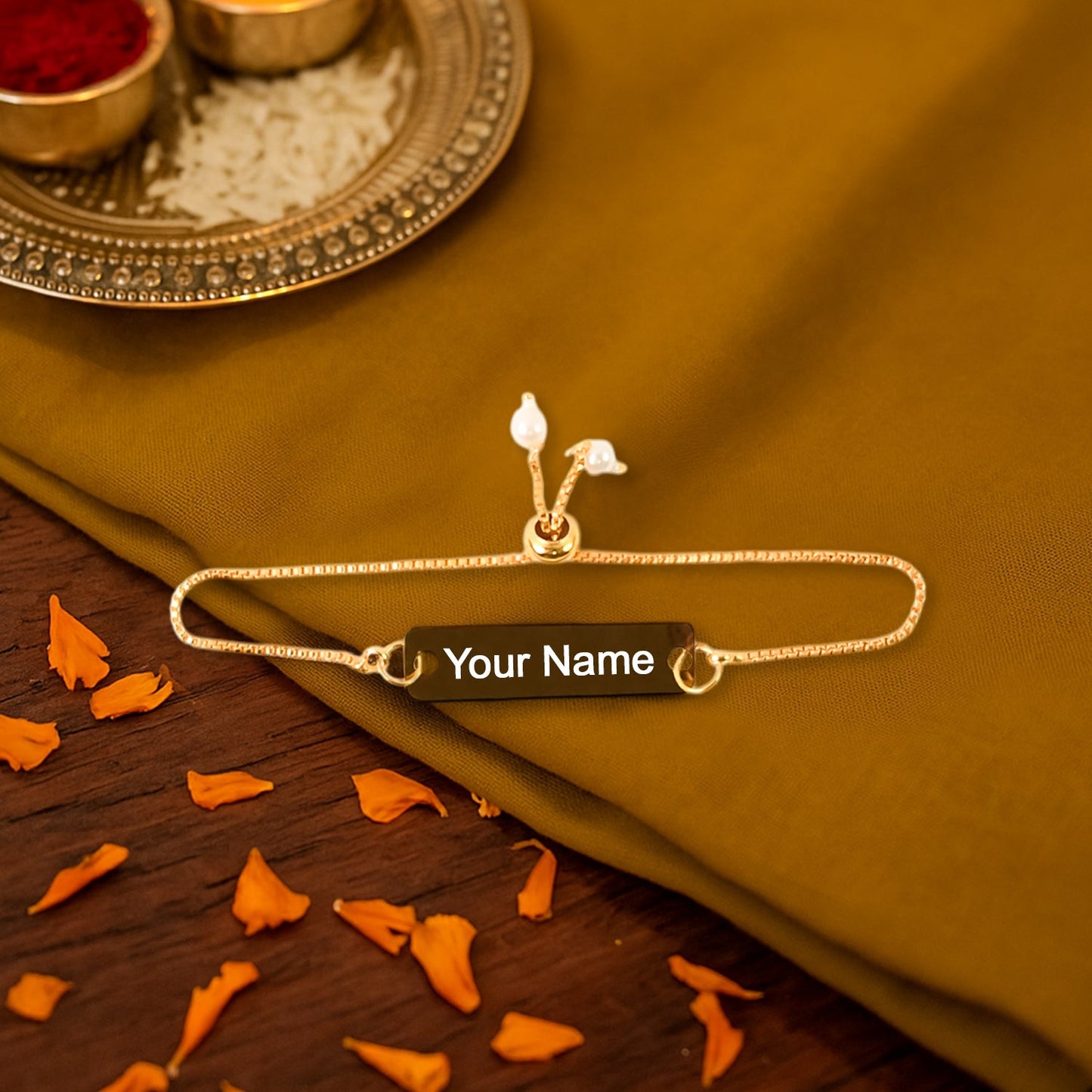 custom name rakhi