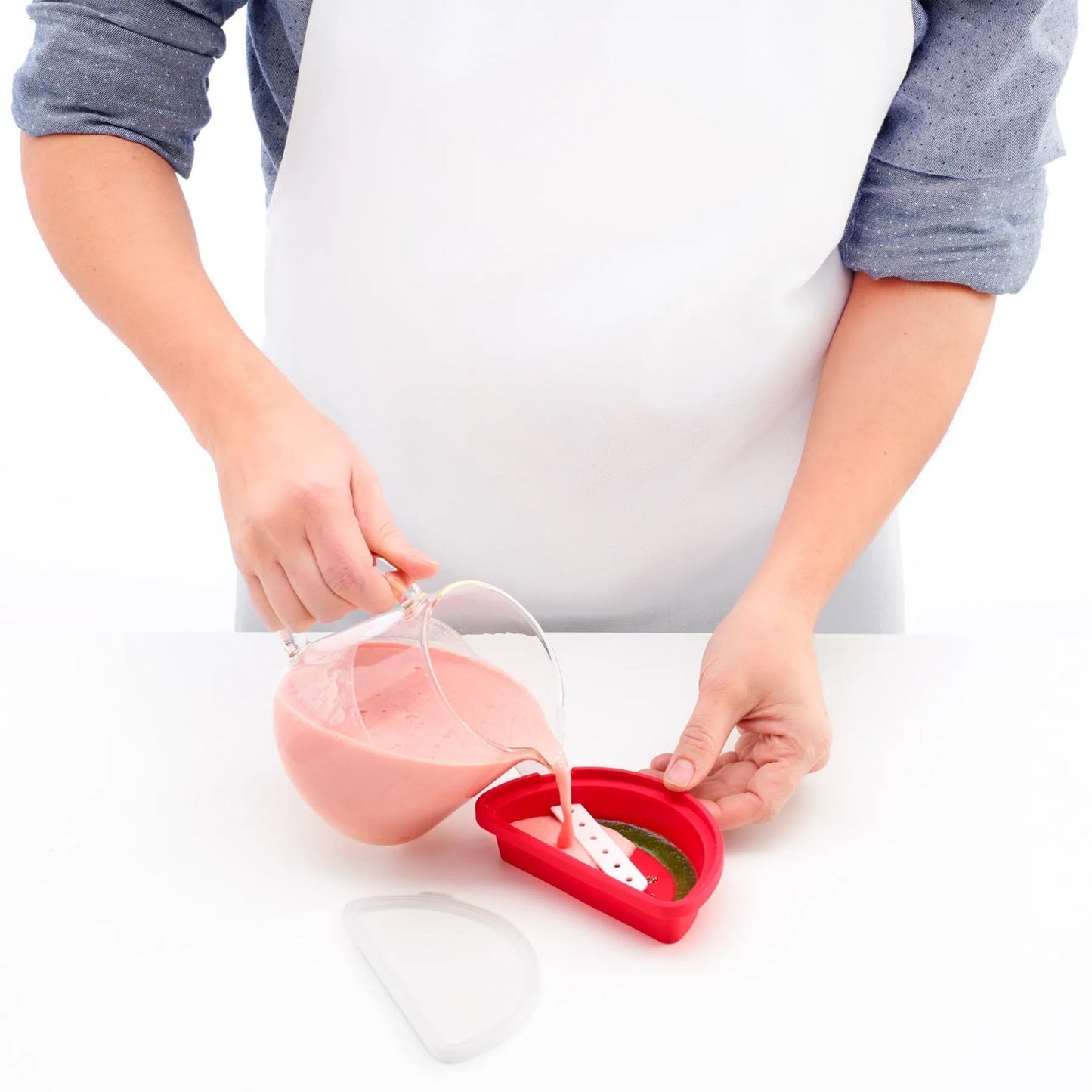 Ice mold silicone for DIY sicles