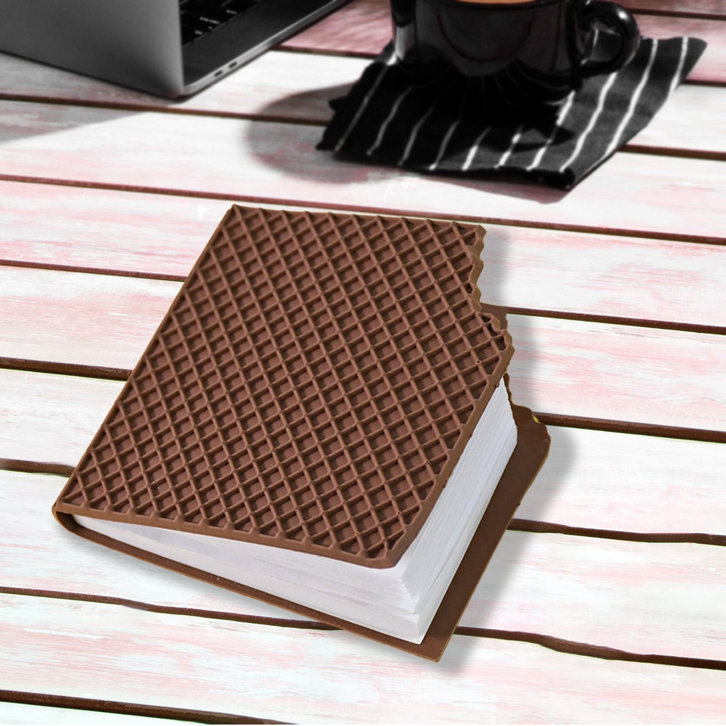 Chocolate Diary Notebooks Original Chocolate Smell Writing Practice Book Early Learning Copybook Premium Chocolate Book ( 1Pc Book )