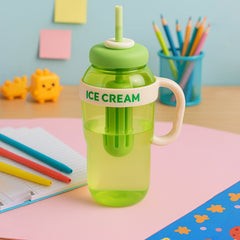 Ice-Cream Theme Bottle Sipper
