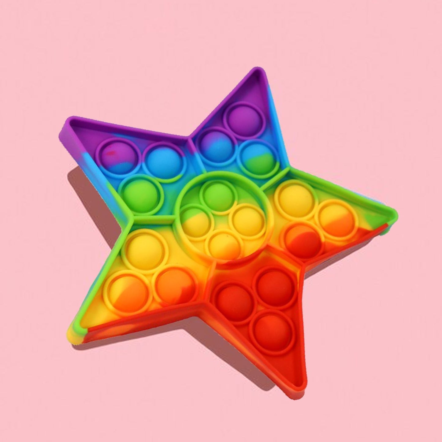 Push bubble sensory toy for stress relief