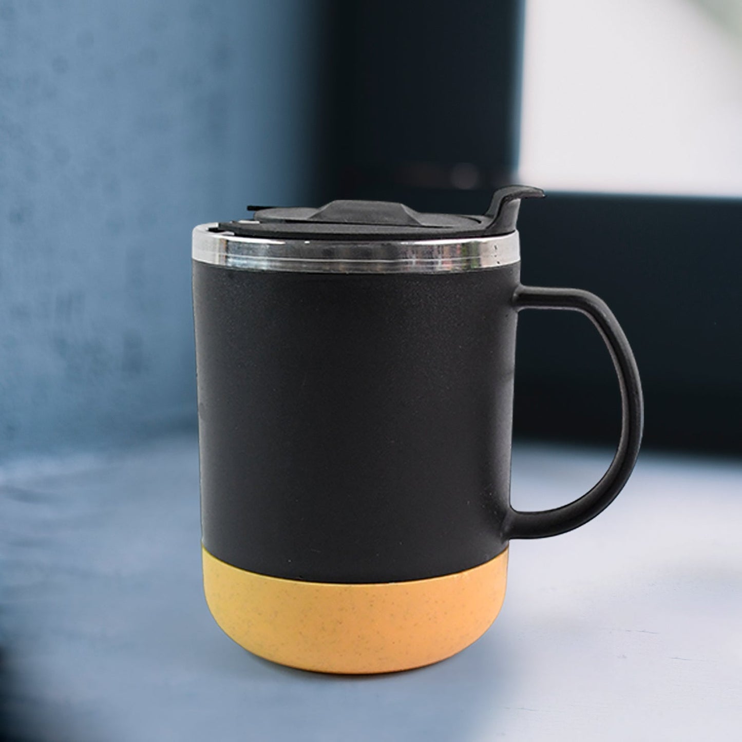 Customize Insulated Coffee Mug with Spill-Proof Lid (Approx 350ML & 1 Pc)