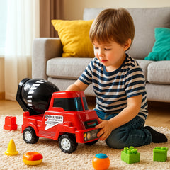 Funwoods Kids Power Cement Mixture Toy Truck - (1 Pc)