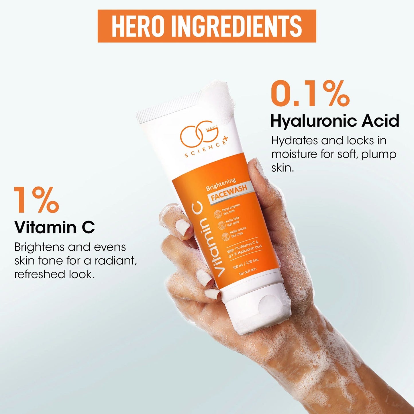 OG Beauty Vitamin C Brightening Facewash - (1 Pc / 100Ml)