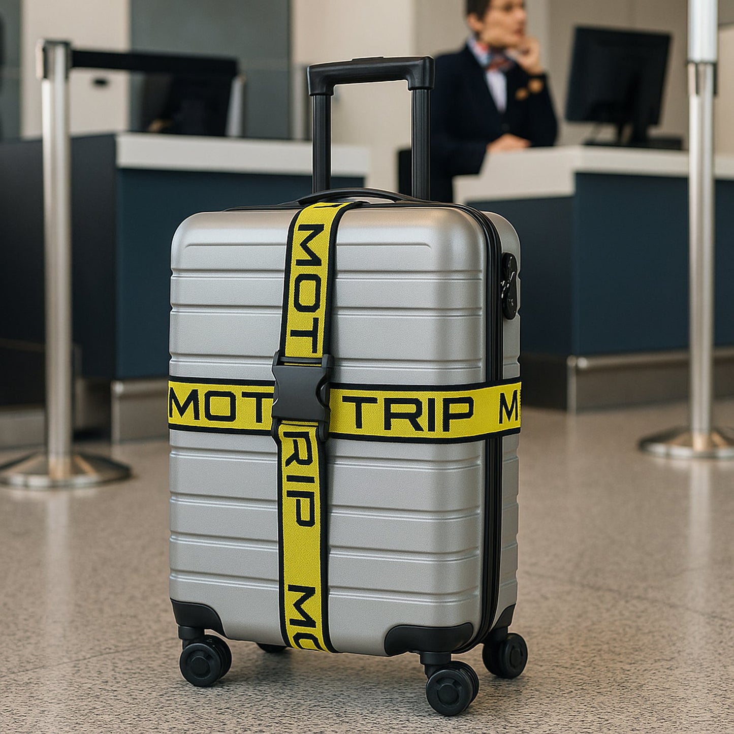 Luggage Security Strap for Suitcases - (1 Pc)