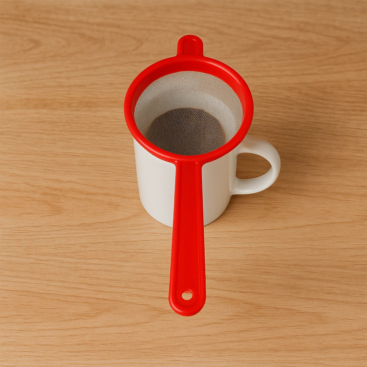 Plastic Multipurpose Tea and Coffee Strainer (Pack of 3)