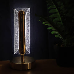 Golden LED Decor Lamp