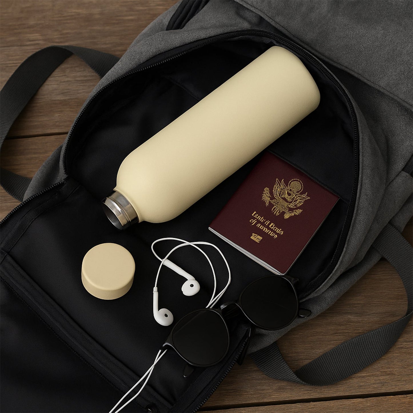 Customize Stainless Steel Double Wall Vacuum-Insulated Drink Water Bottle (Mix Color / 500 ML Approx)