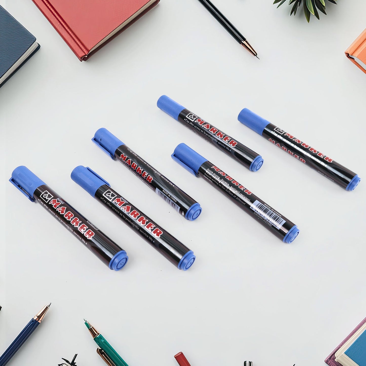 Jumbo Tip Whiteboard Blue Ink Marker (1 Pc)