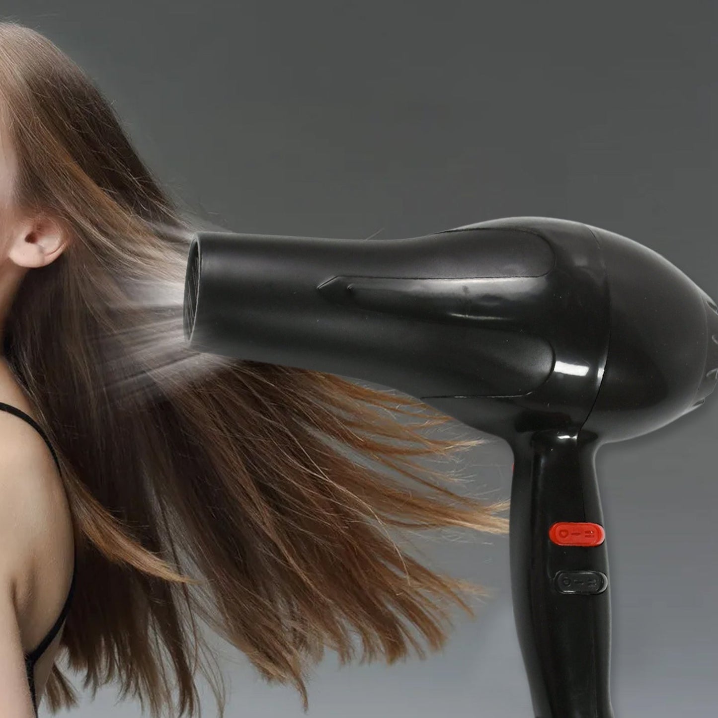 Professional Multi Purpose Hair Dryer Salon, Hair Dryer 2 Speed Settings For Women And Men (1800 Watts)