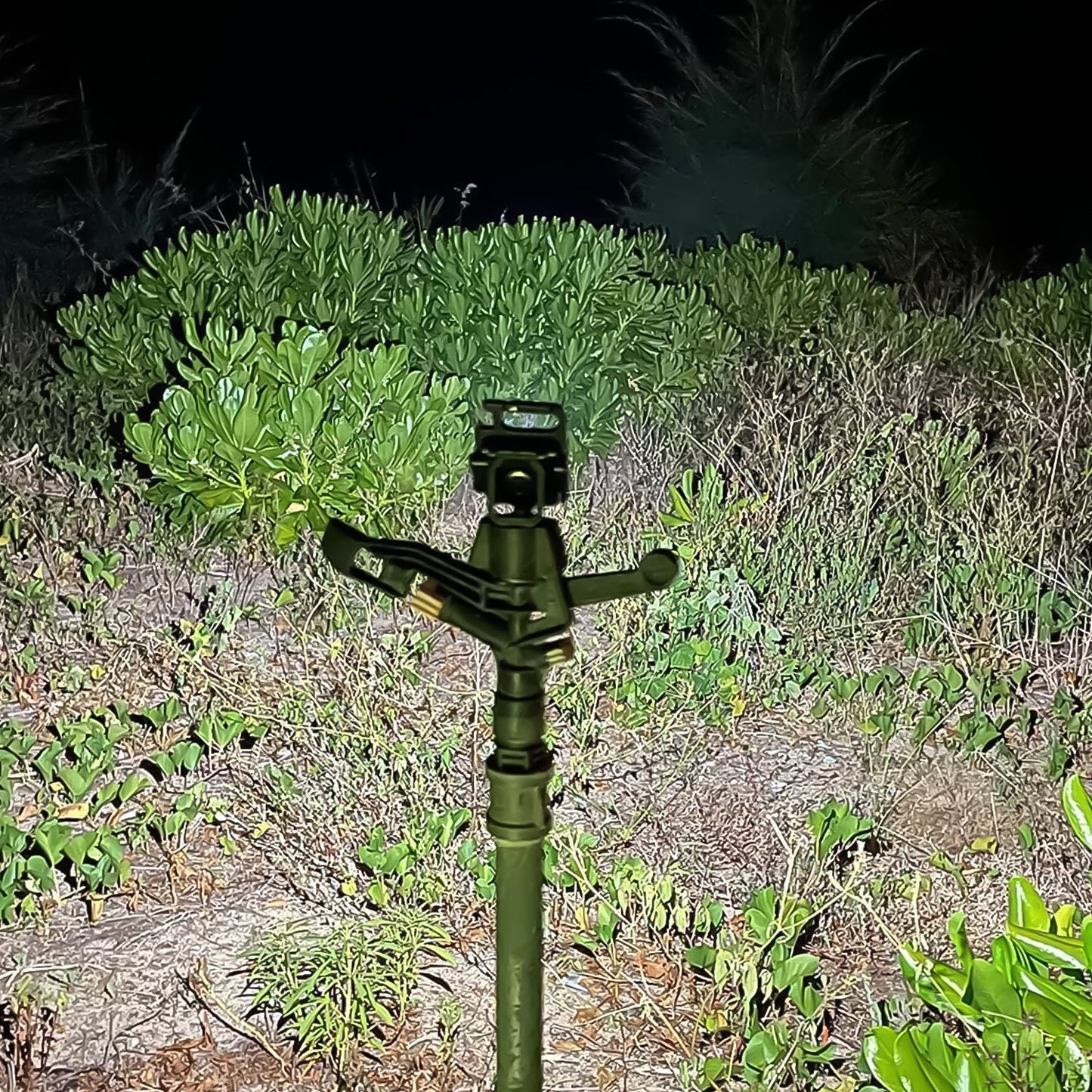 LED Battery Operated Keychain Flashlight with Folding Bracket Bottle Opener (1 Pc)