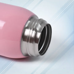 Customize Thermos steel Double Wall Vacuum Bottle With Cover & Strap 600ml Approx