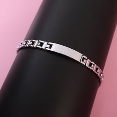 Customized Silver Link Bracelet (1 Pc)