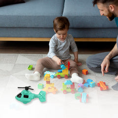 Small DIY Helicopter Toy, Small Kid's Toy, Rotating Tail Wing DIY Helicopter