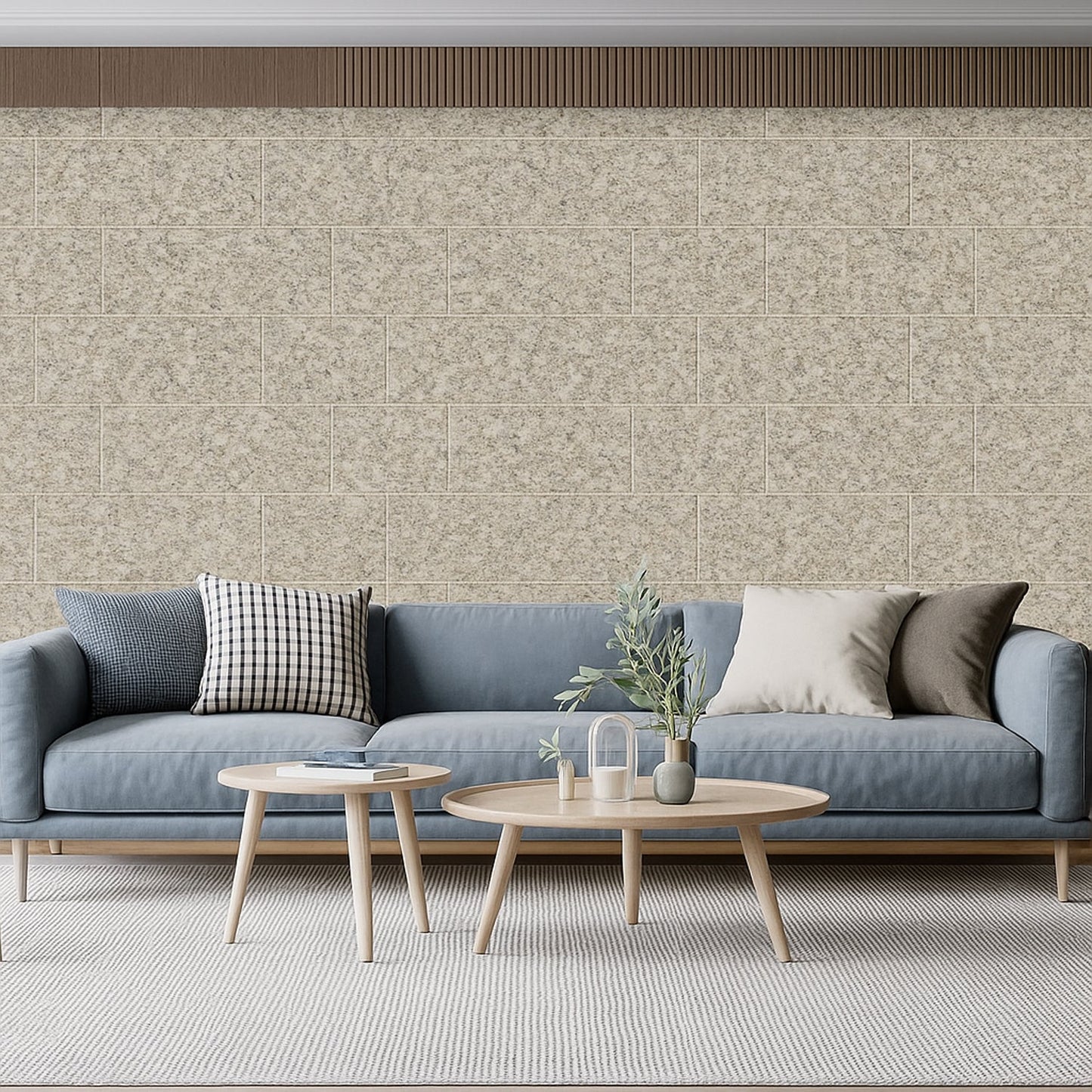 Wallpaper 3D Foam Wallpaper Sticker Panels (70 x 76 Cm / 1 Pc)