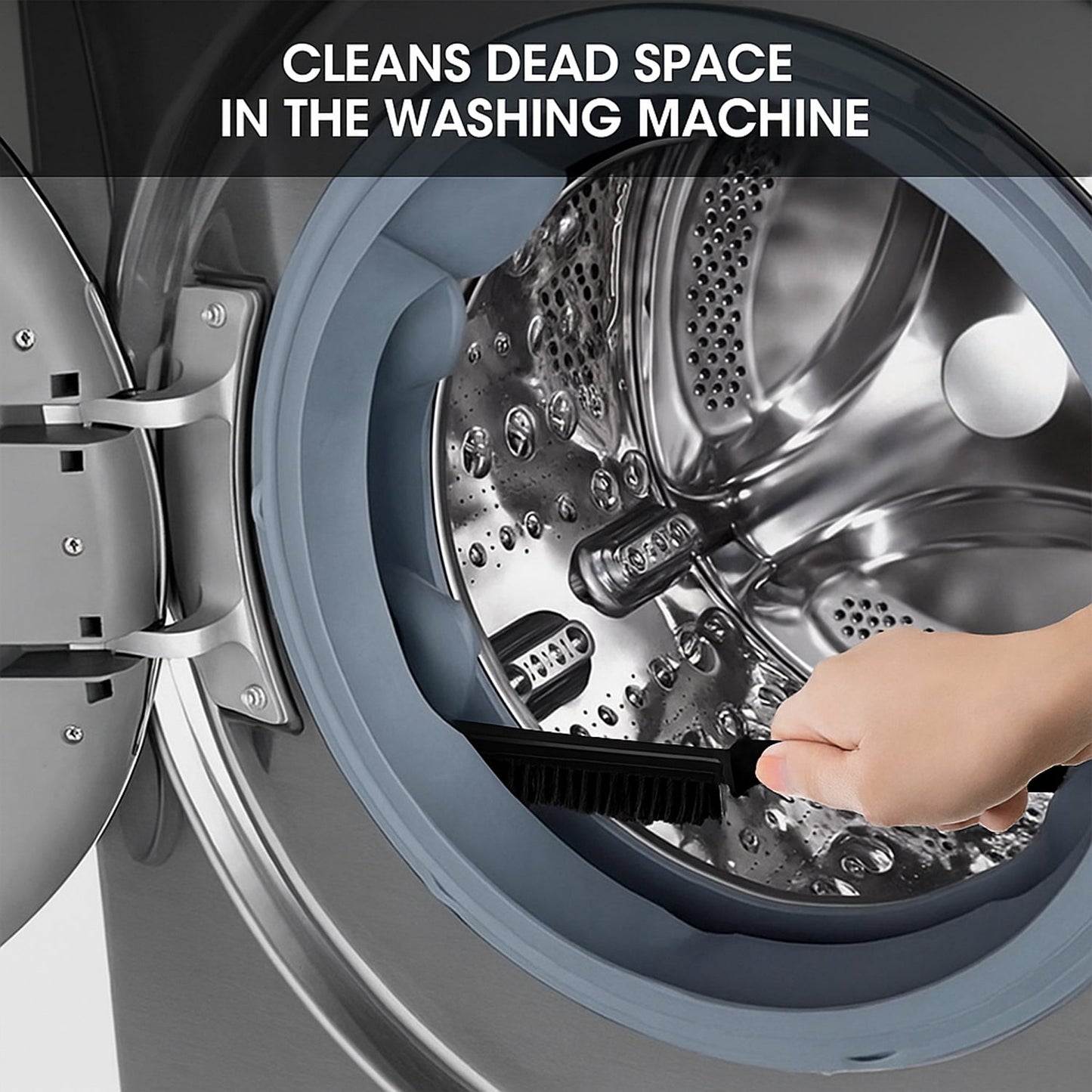 Long Handle Corner Cleaning Brush (2 Pc Set)