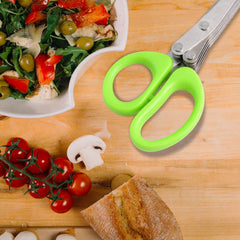 Premium 3-Blade Multipurpose Kitchen Scissors with Cleaning Comb