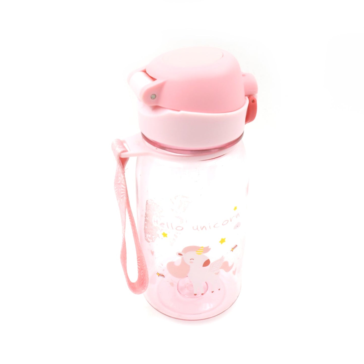 400ML Capacity Plastic Water Bottle Animal Printed | Office Bottle | Gym Bottle | Home | Kitchen | Leakproof and BPA Free Drinks Bottle | Water Drink Juice Bottle BPA Free Leak-Free Lightweight ( 400 ML )