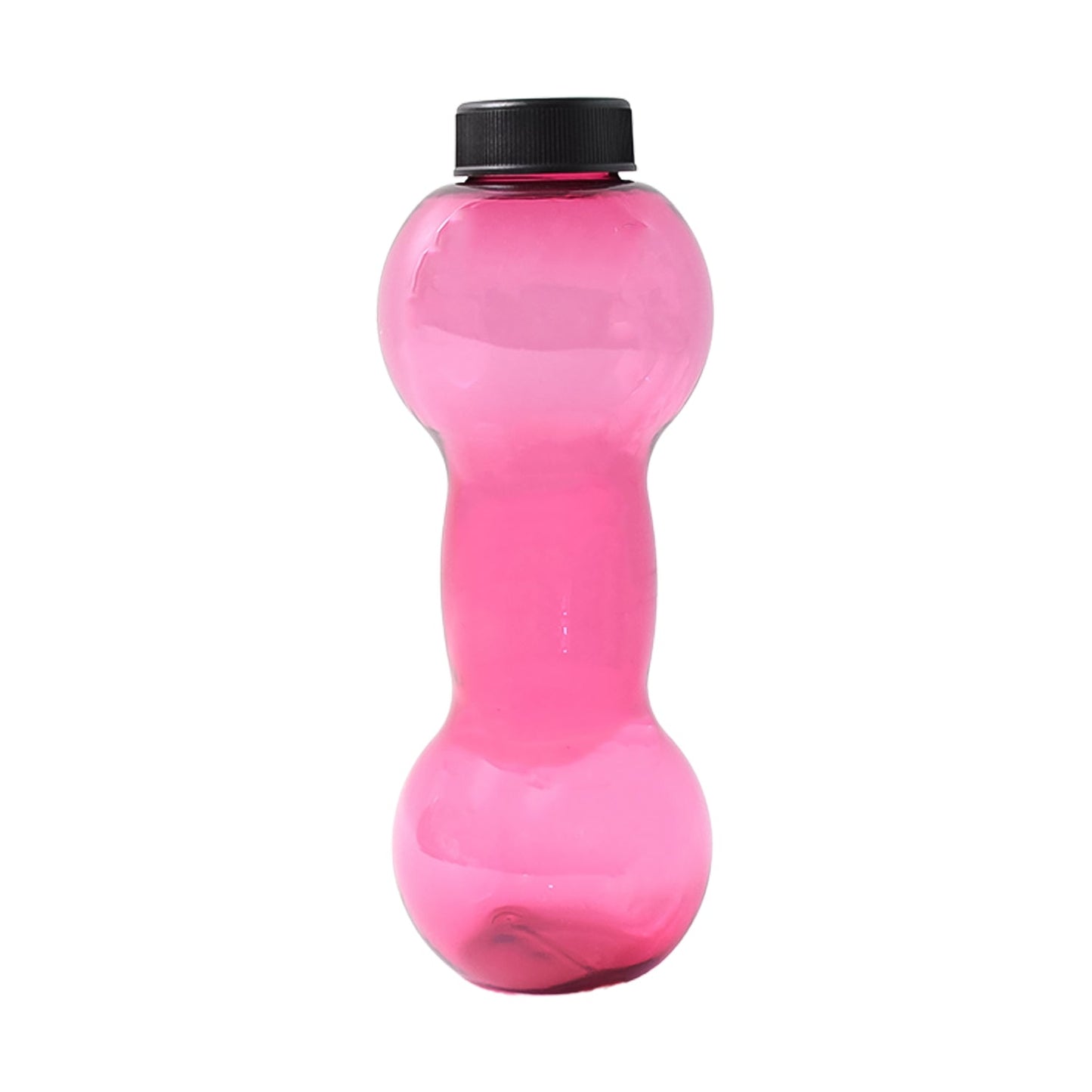 Unbreakable Plastic dumbbell Shape Water Bottle (550 ml / 1 Pc)