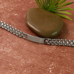 Customized / Personalized Stainless Steel Bracelet for Men (1 Pc)