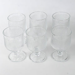 Juice water Glass Tumbler, Water glass (Set of 6 pcs / 185 ML)